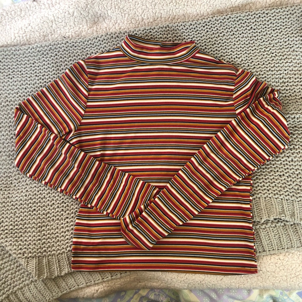 Striped long sleeve shirt